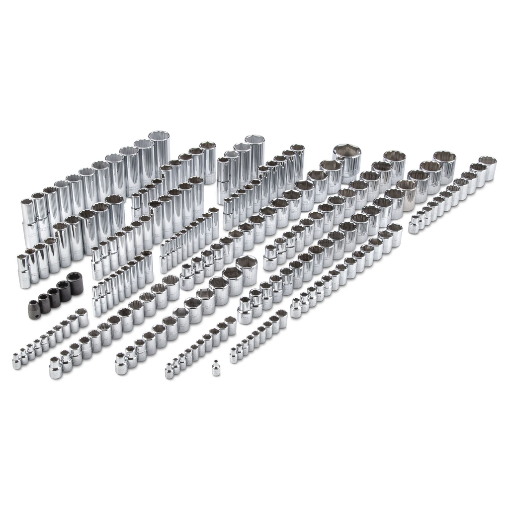 PROTO Set Skt 1/4 3/8 1/2 205Pc