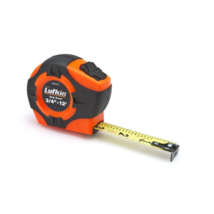 TAPE,3/4"X12',QUICKREAD,HI-VIZ ORANGE