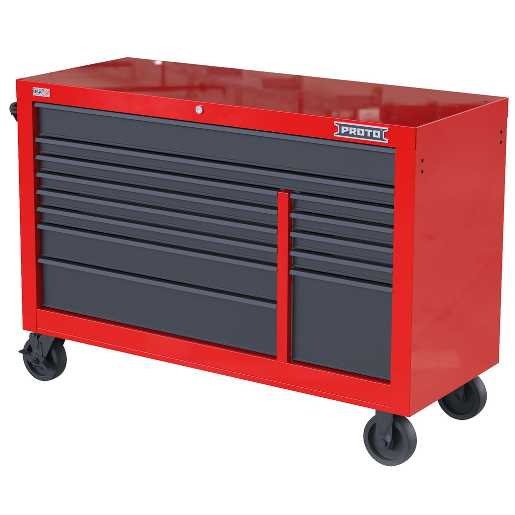 PROTO 55 In 13 Drawer Roller Cab Red Gray
