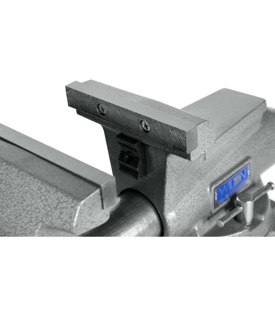 WILTON 865M, Mechanics Pro 6-1/2" Jaw Width, Round Channel Vise with Swivel Base