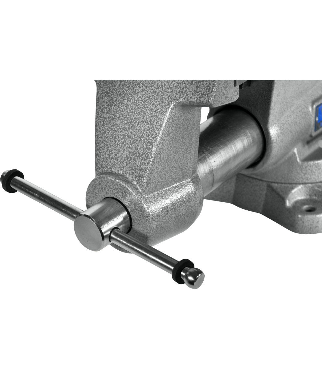 WILTON 865M, Mechanics Pro 6-1/2" Jaw Width, Round Channel Vise with Swivel Base