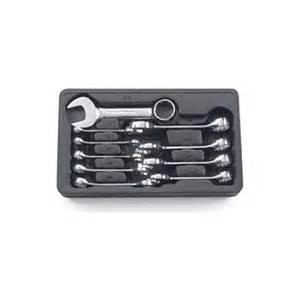 10-Pc. Stubby Combination Non-Ratcheting Wrench Set SAE