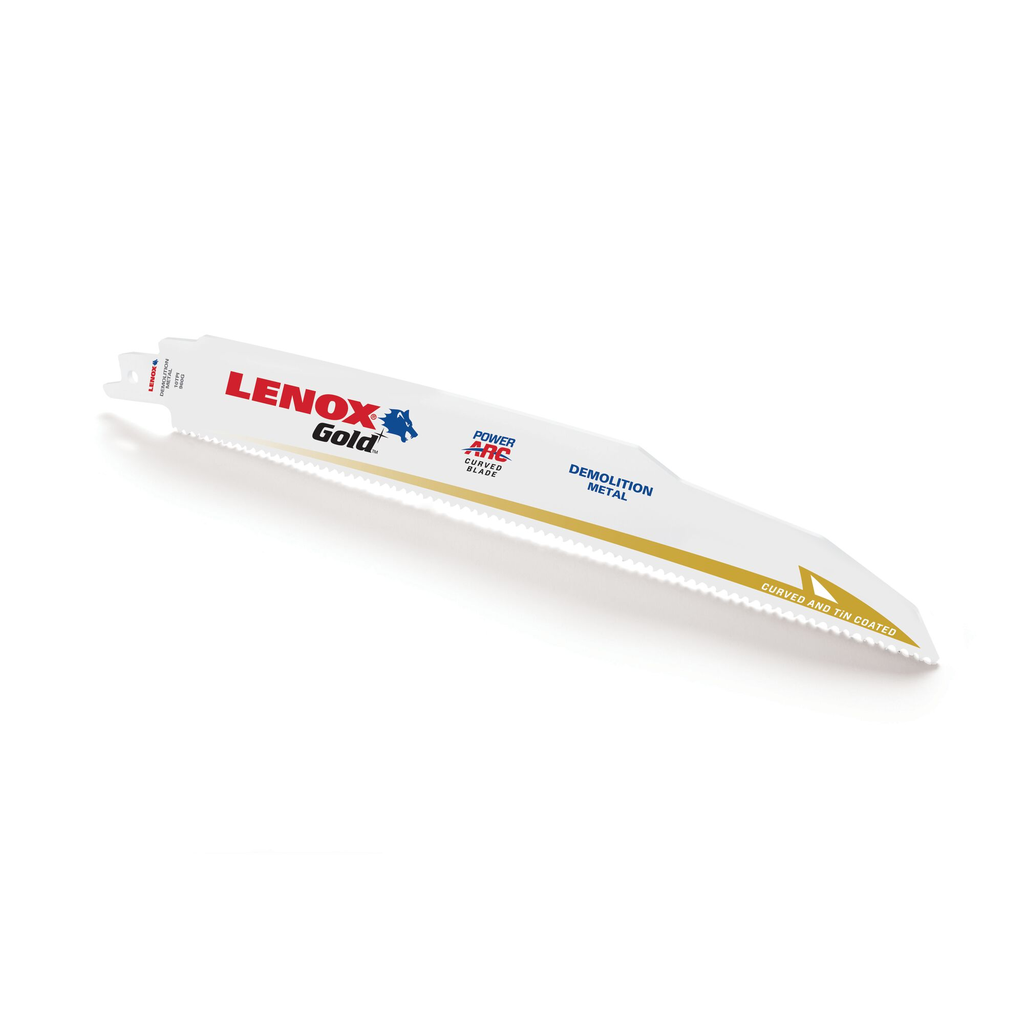 LENOX Gold Power Arc Demolition Reciprocating Saw Blade