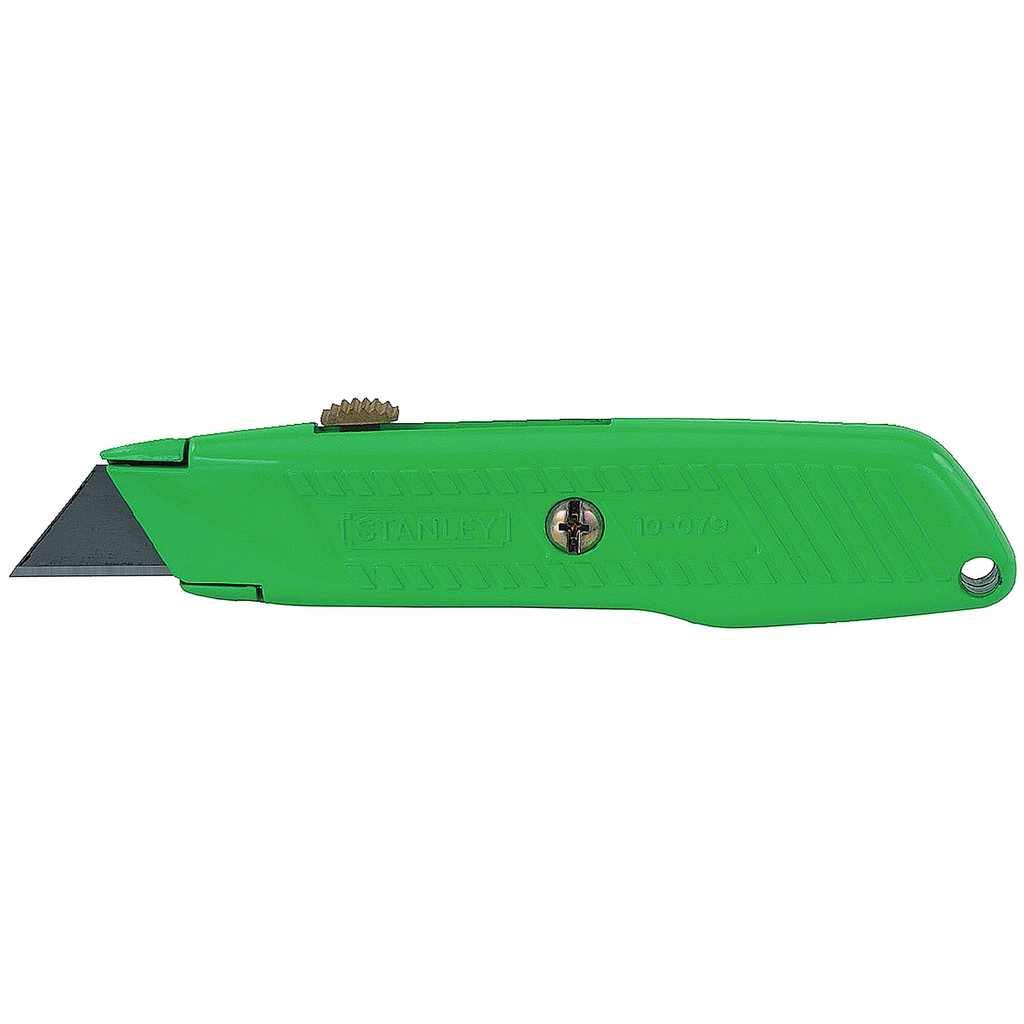 STANLEY 5-7/8" High Visibility Retractable Utility Knife 1/EA