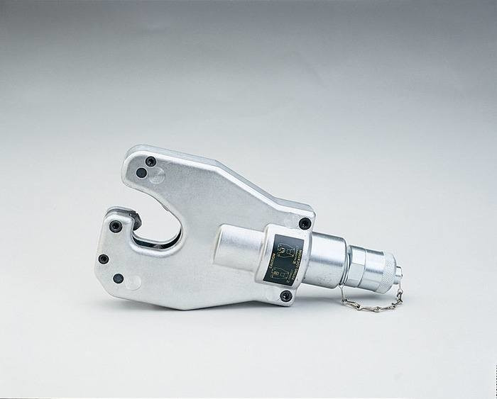 GREENLEE Remote Powered Quad-Point Crimping Tool, Open Head Dieless