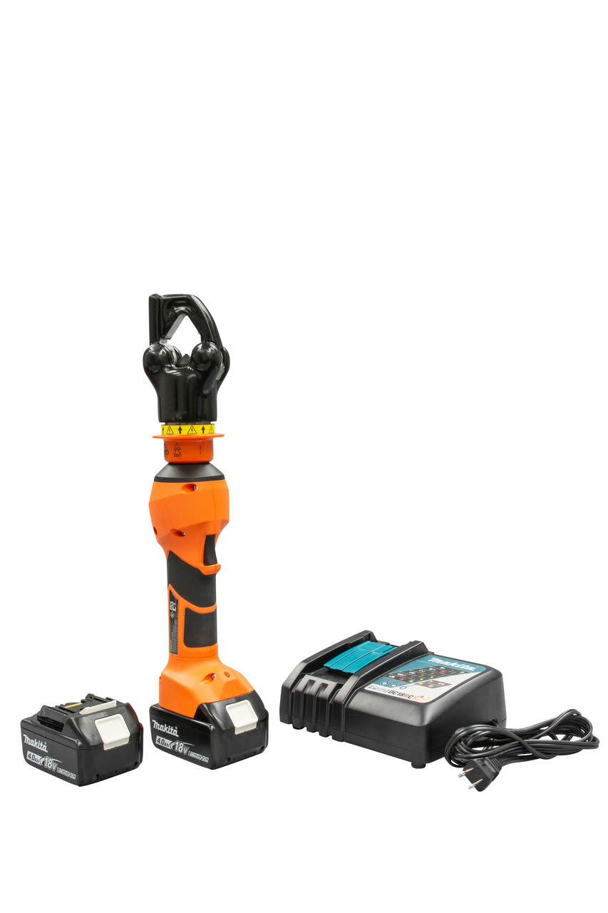 GREENLEE 6 Ton Insulated Crimper with 6ID Head and 120V Charger