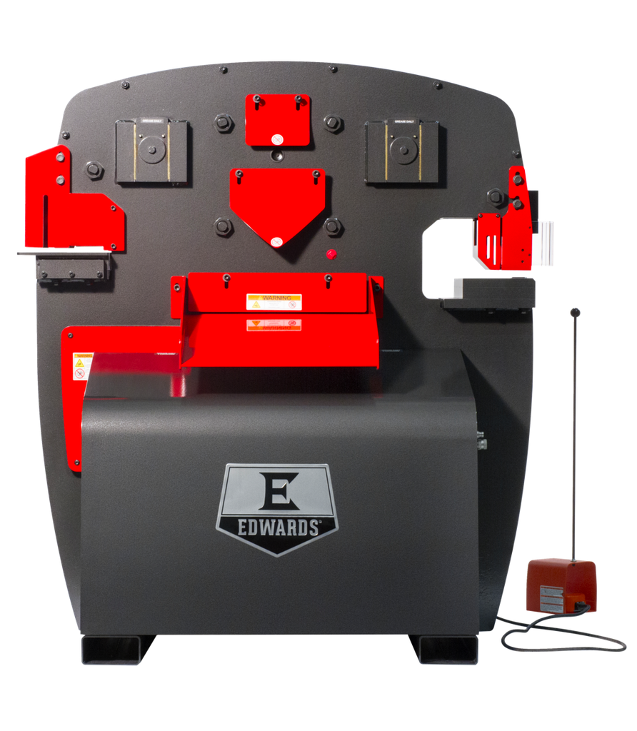 EDWARDS 100 Ton Deluxe Ironworker 3 Phase, 460 Volt with PowerLink