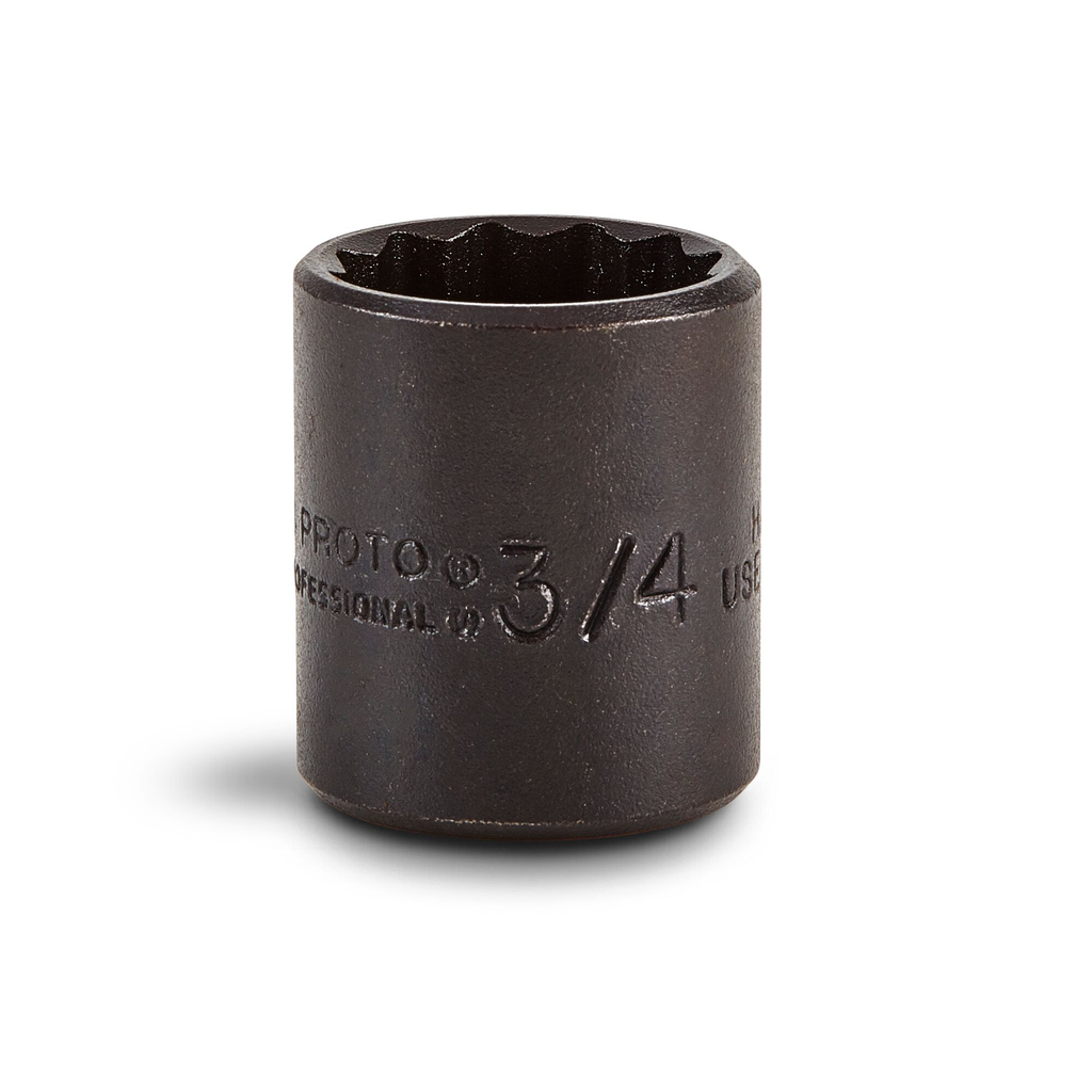 PROTO Skt 3/8 Dr 3/4 12 Pt Blac