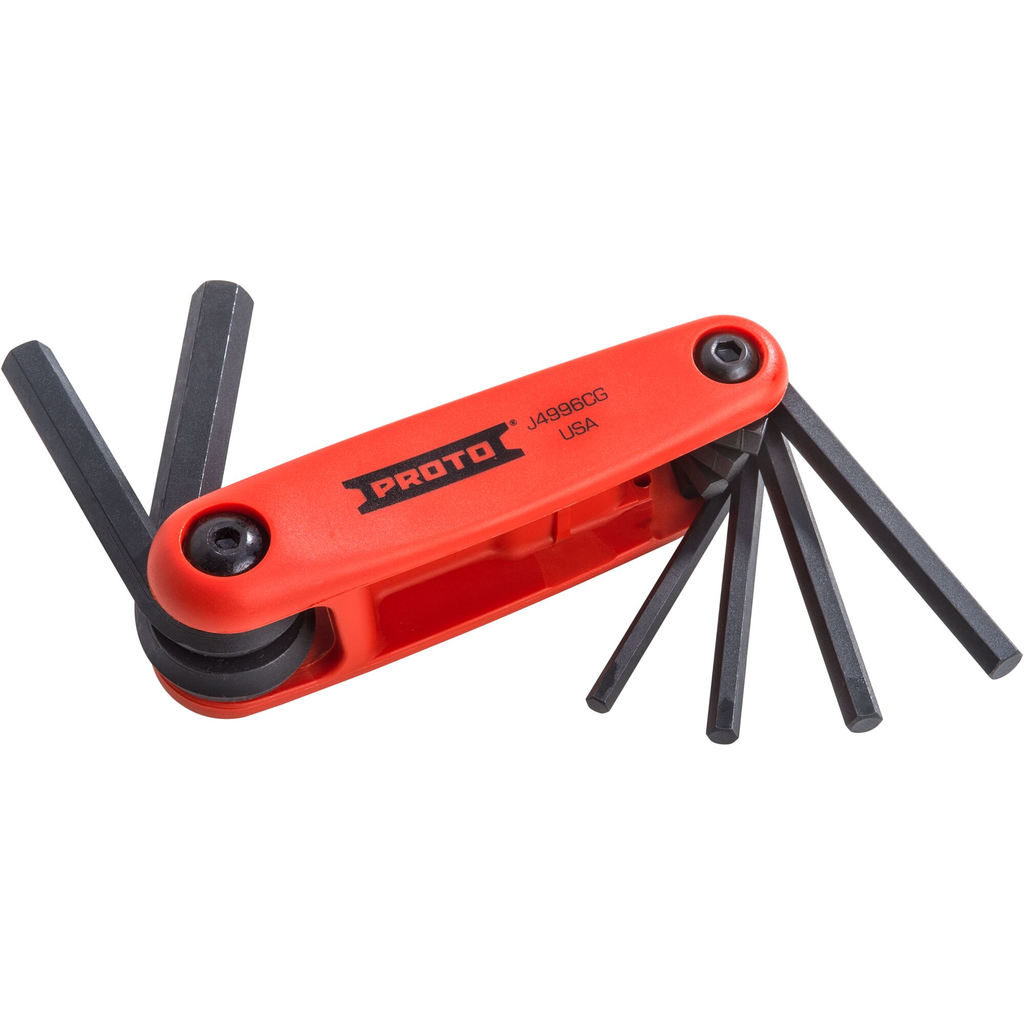 PROTO 6 Pc Fold Hex 5/32-3/8