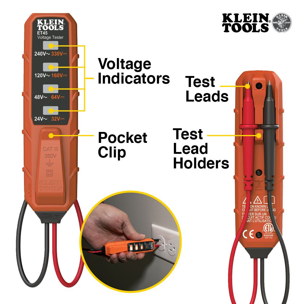 Klein AC/DC Voltage Tester