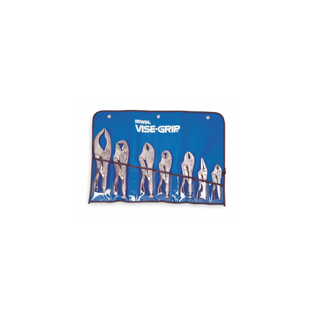 IRWIN PLIERS LCKNG ORIGNAL 7PC KIT BAG SET