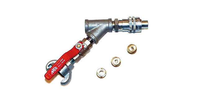 Control Valve Kit Assembled w/ 3/16" 1/4" & 3/8"  Rope Guides