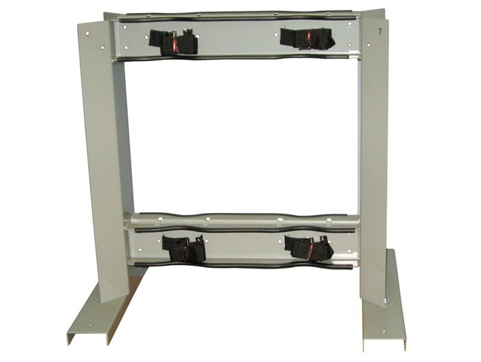 Steel Gas Cylinder Stand, 4 Cylinder Capacity, Back-to-Back - 35296