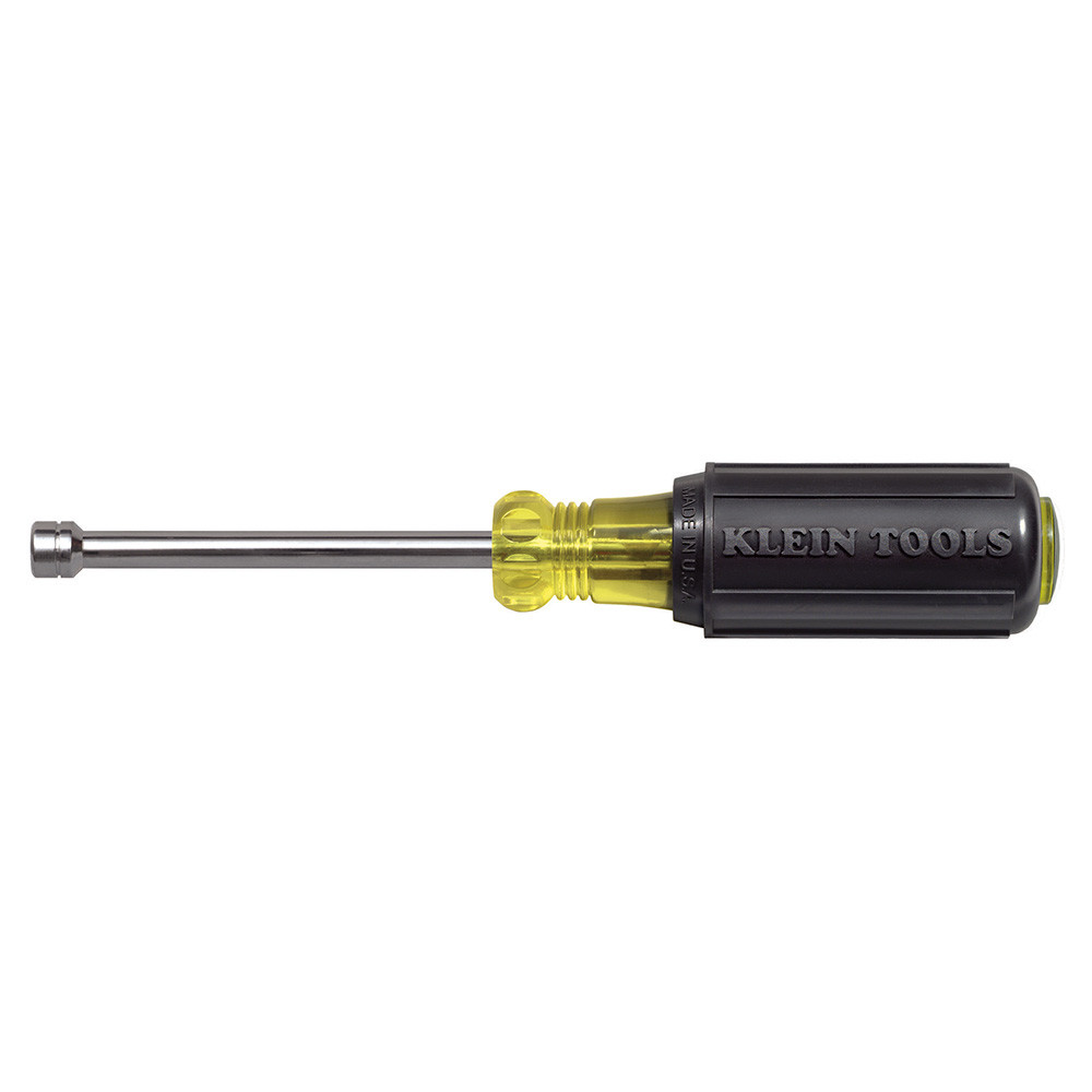 Klein 5 mm Cushion Grip  Nut Driver 3" Shaft
