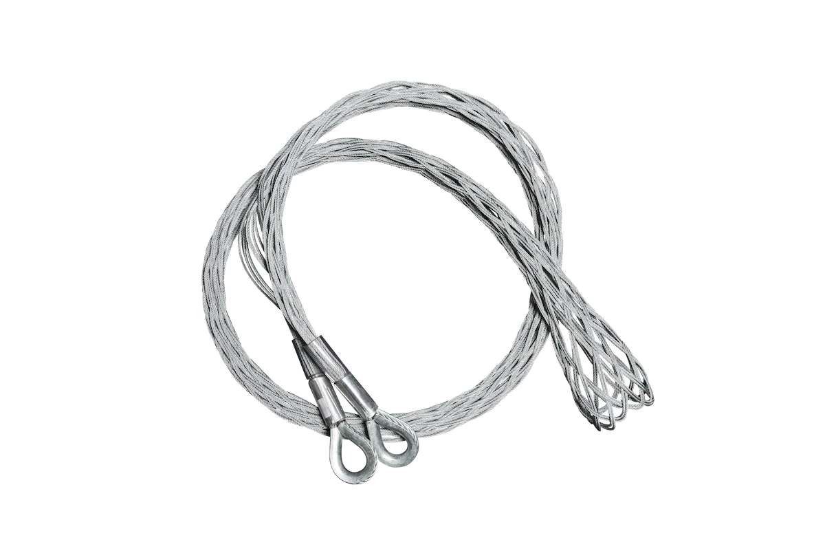 Slingco ZCS3995 - Double Eye Multiple Weave Max Strength Stainless Steel, 1.14 - 1.57 in (29 - 40 mm)