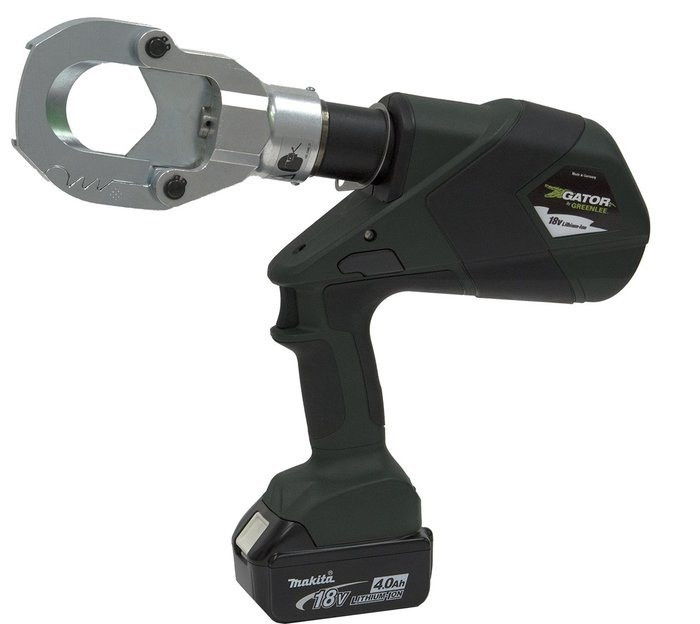 GREENLEE Cable Cutter 50mm, Li-ion, Standard, 230V AC