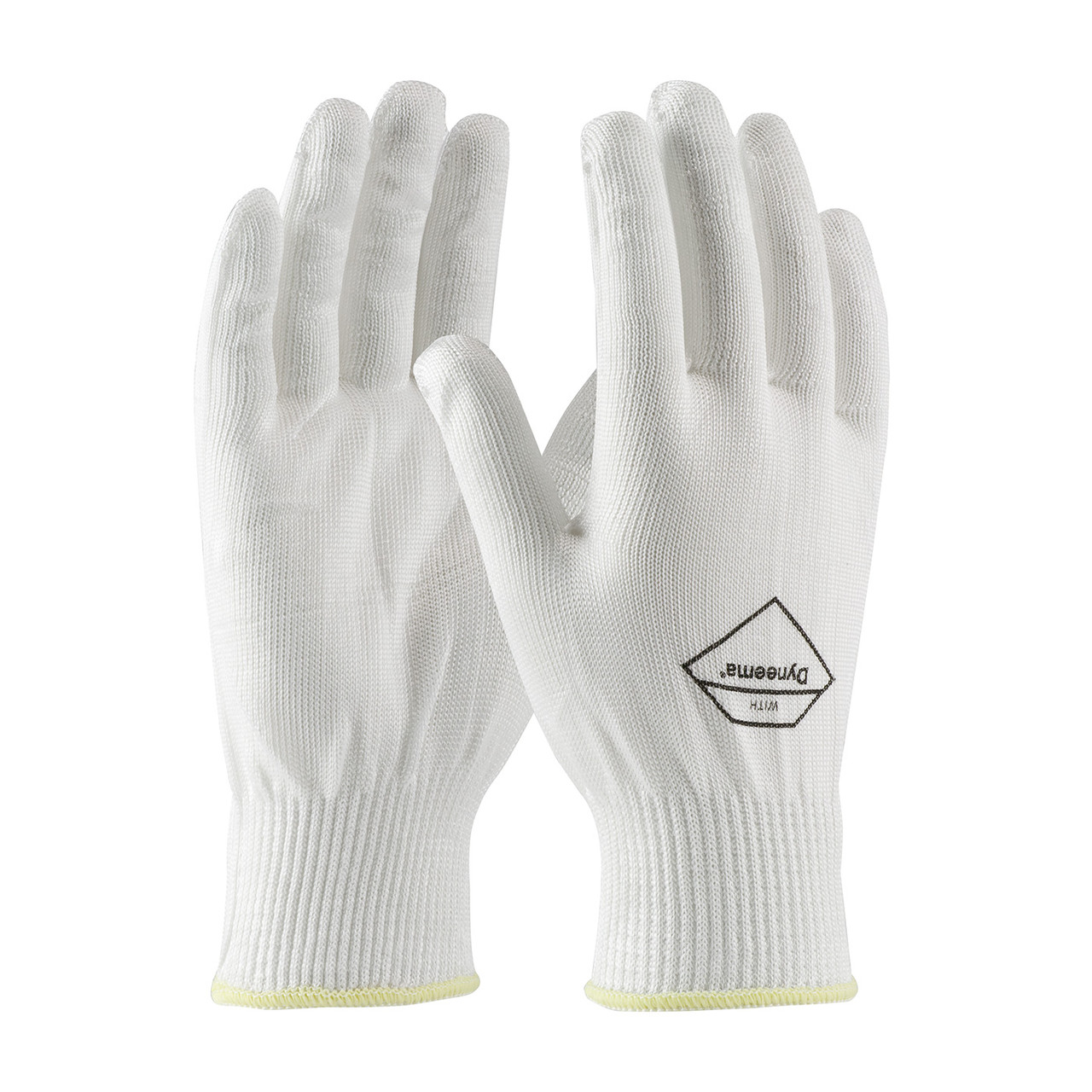 Claw Cover® 17-D200 Lightweight Cut Resistant Gloves, Size L, White, ANSI A2