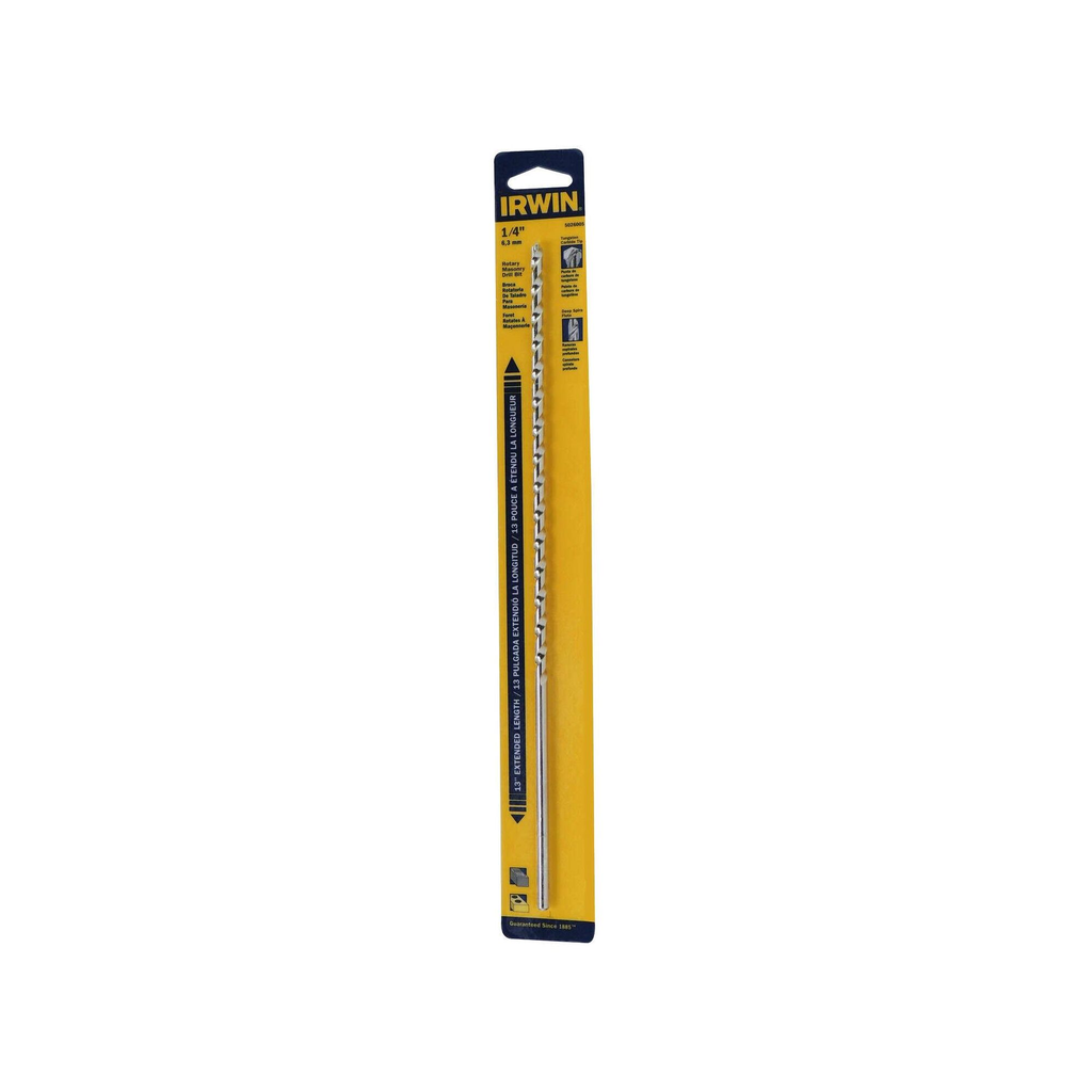 IRWIN DRL BIT 1/4" X 13" MSNRY