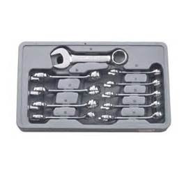 10-Pc. Stubby Combination Non-Ratcheting Wrench Set Metric