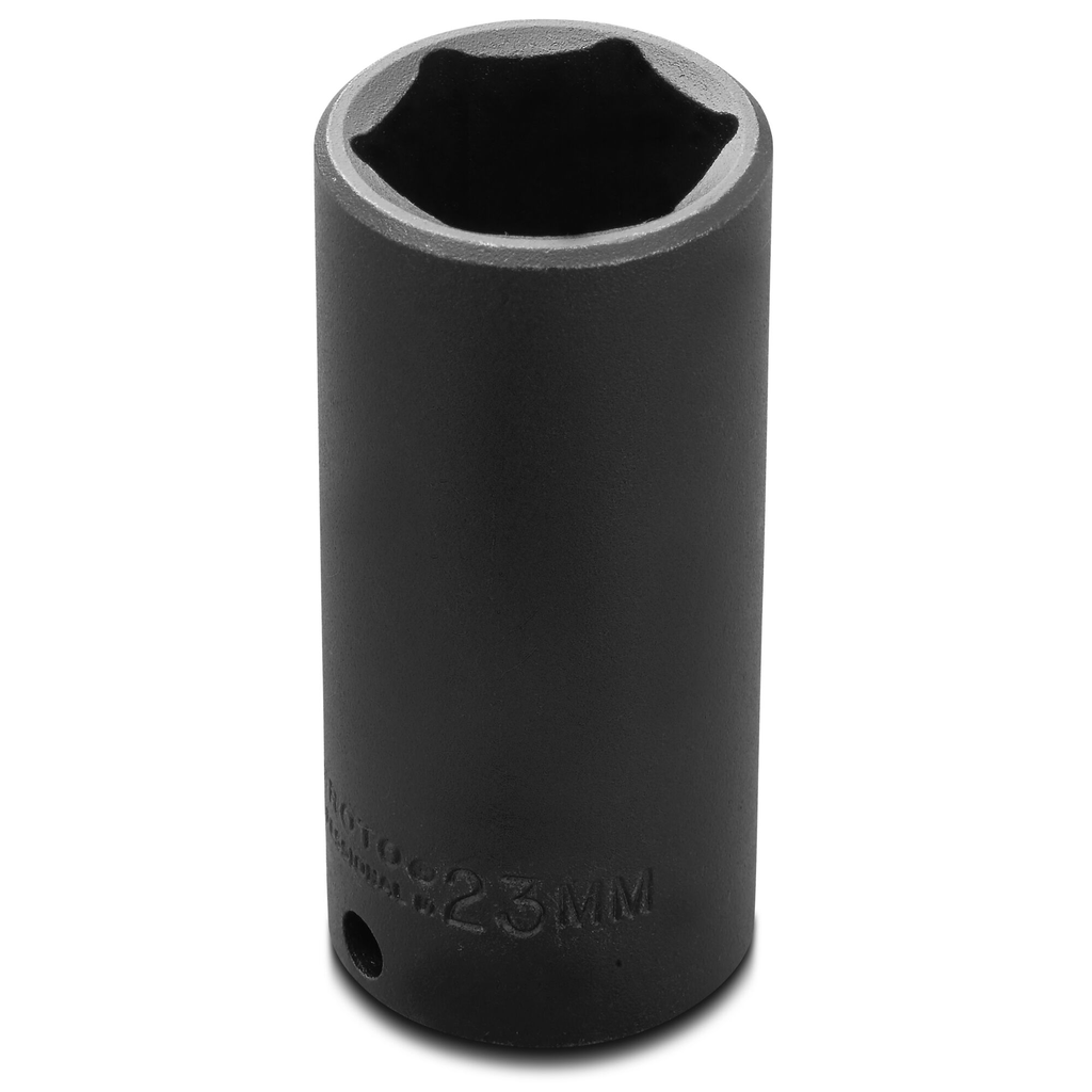 Proto® 3/8" Drive Deep Impact Socket 23 mm - 6 Point 1/ea