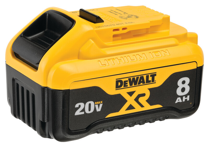 DEWALT 20V MAX* XR 8Ah Battery 2-Pack