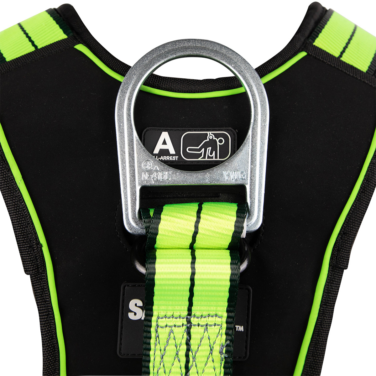 SafeWaze PRO+ Construction Harness: 3D, QC Chest, TB Legs, TB Torso  (XS)