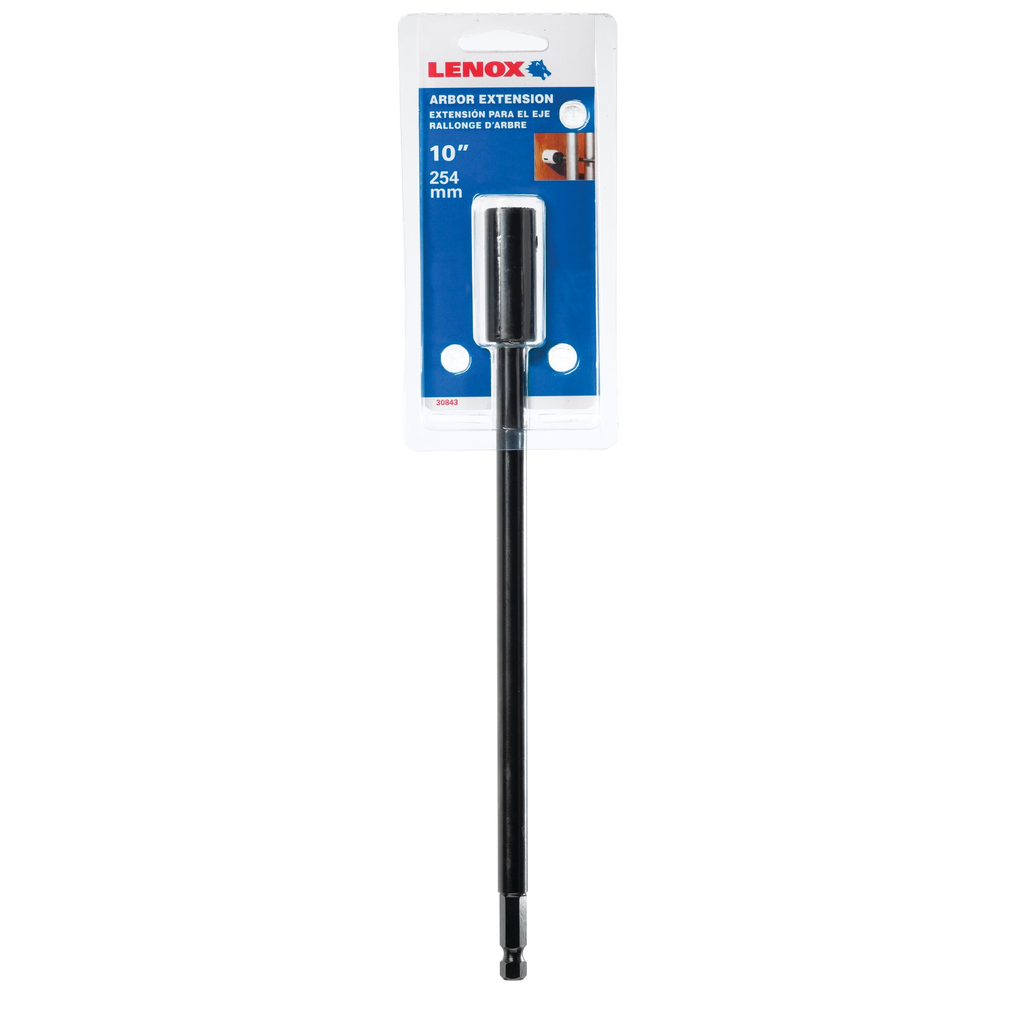 LENOX Tools Hole Saw Extension Chuck, 10-Inch X 3/8-Inch