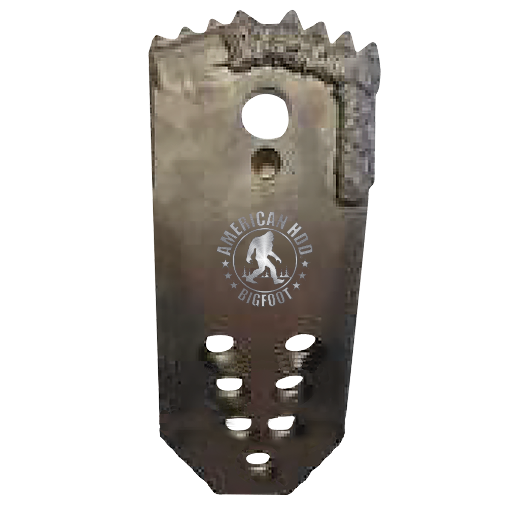 BIGFOOT Paddle Bit Vermeer® Compatible 7-Hole  -- 5/8" x 11, 6.0" Width, 1.0" Thick