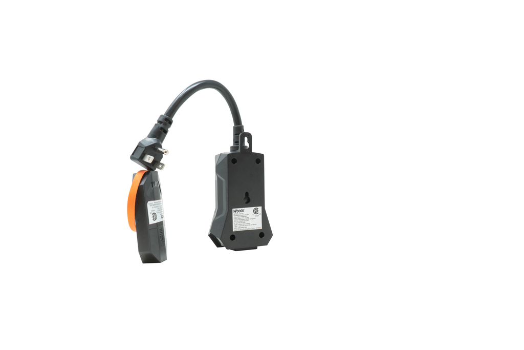 Woods OUTDOOR WIRELESS REMOTE CONTROL, 1 GROUNDED OUTLET 6/BX