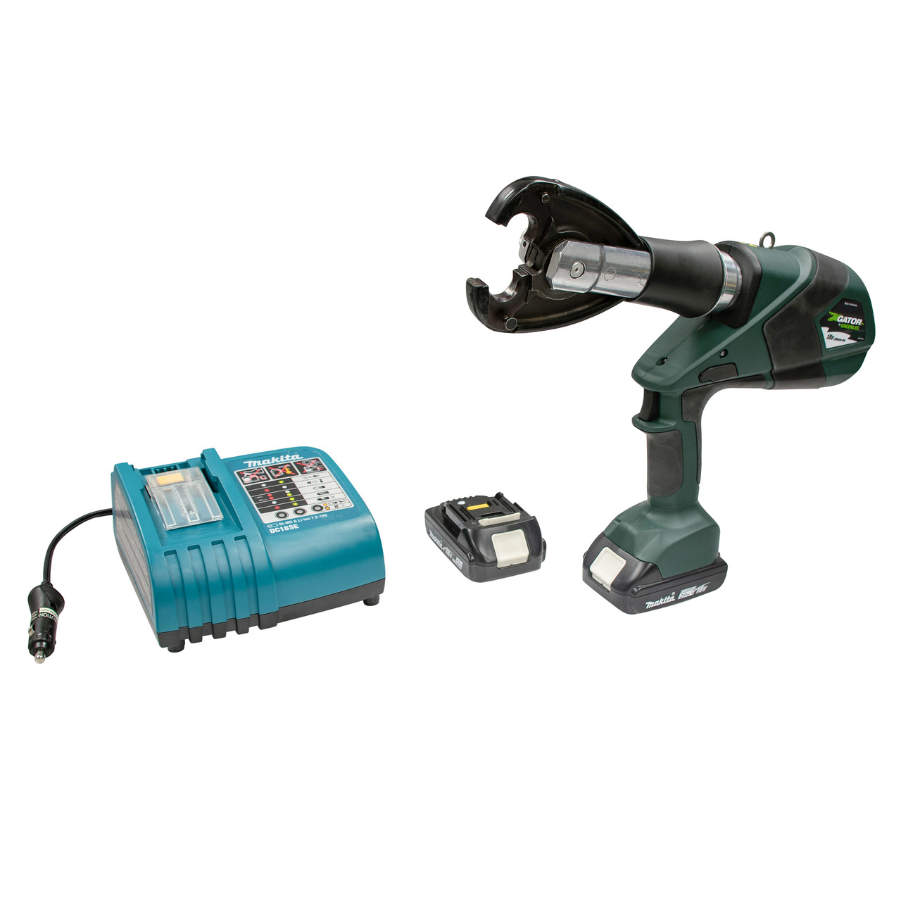 GREENLEE EK425 PLX 6 Ton, D3 Profile Crimper, 2.0Ah Battery, 12V Charger