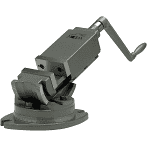 WILTON AMV/SP-125, 2-Axis Precision Angular Vise 5" Jaw Width, 1-3/4" Jaw Depth
