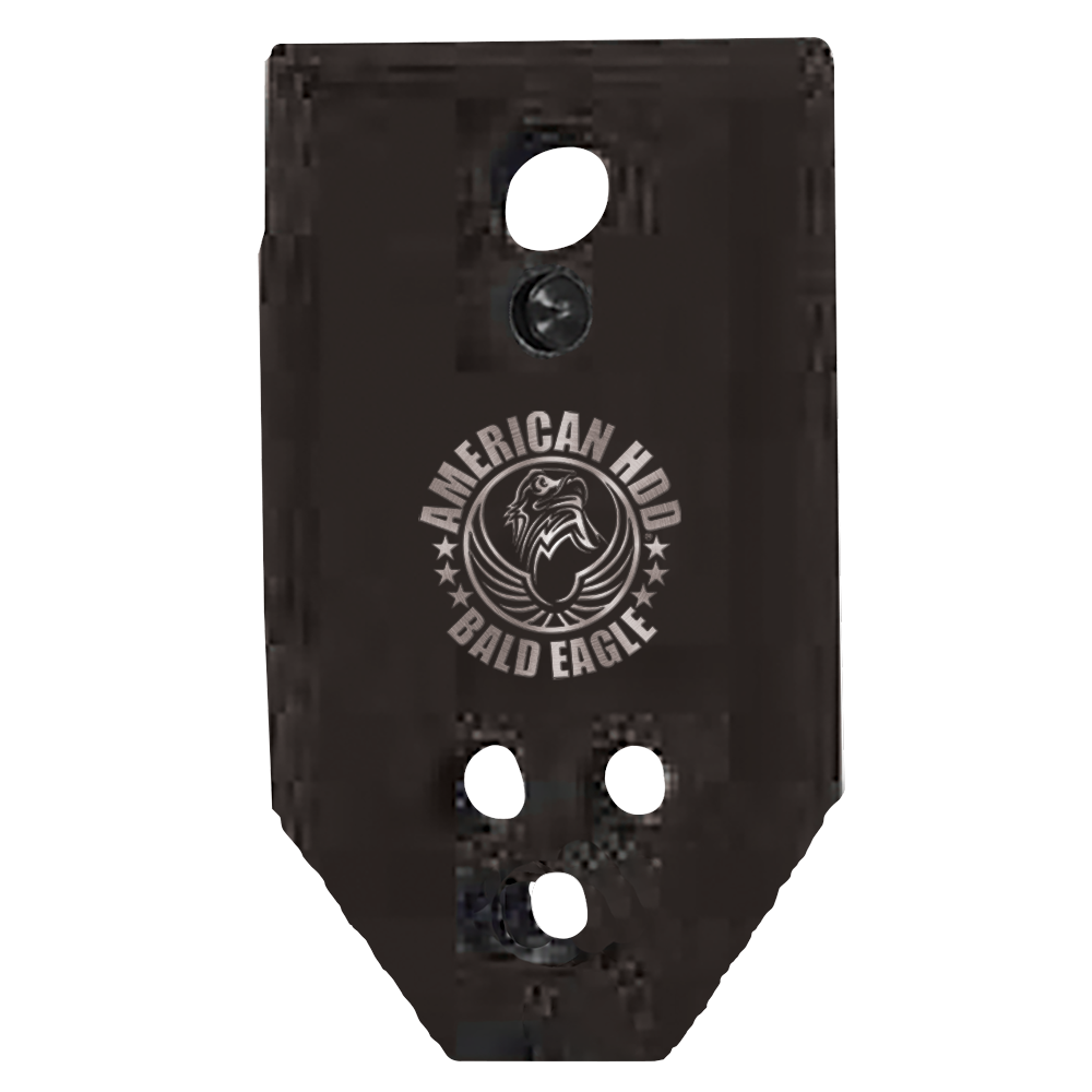 BALD EAGLE® Paddle Bit Ditch Witch® Compatible 3-Hole  -- 12 MM, 2.5" Width, 1/2" Thick