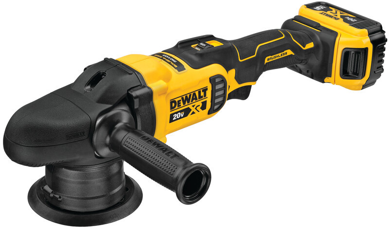 DEWALT 20V Max Xr Cordless Polisher Kit, Variable-Speed, Random Orbit, 5-Inch