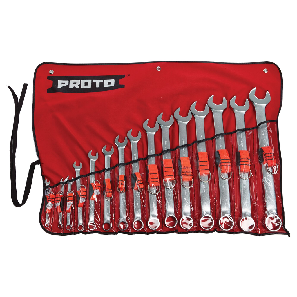 PROTO Set Wr Comb 15Pc 12Pt Metric-Teth
