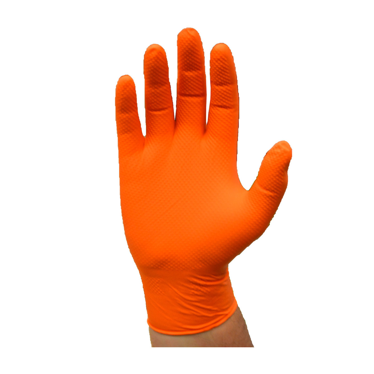 Ambi-dex® 2940  Disposable Gloves, Size L, Orange