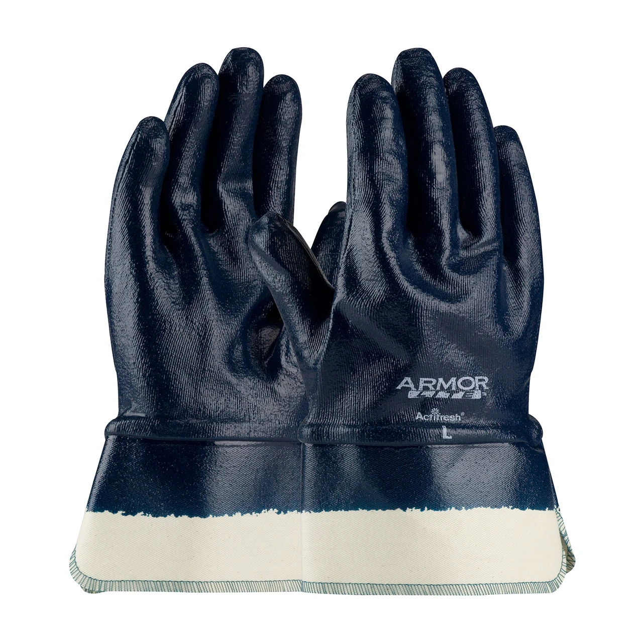 ArmorLite® 56-3176  Chemical Resistant, Size L, Natural