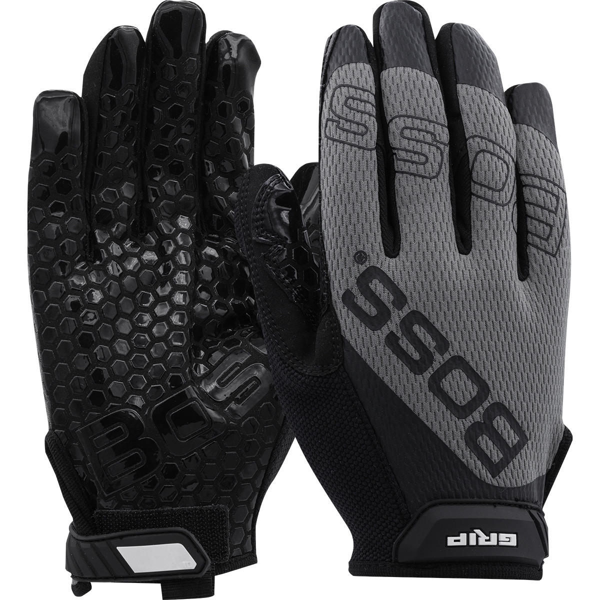 Boss® Grip 120-MG1220T  Hi Performance Glove, Size M, Gray