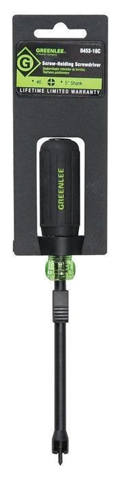 GREENLEE Screw-Holding Screwdriver Phillips Tip #0 x 5"