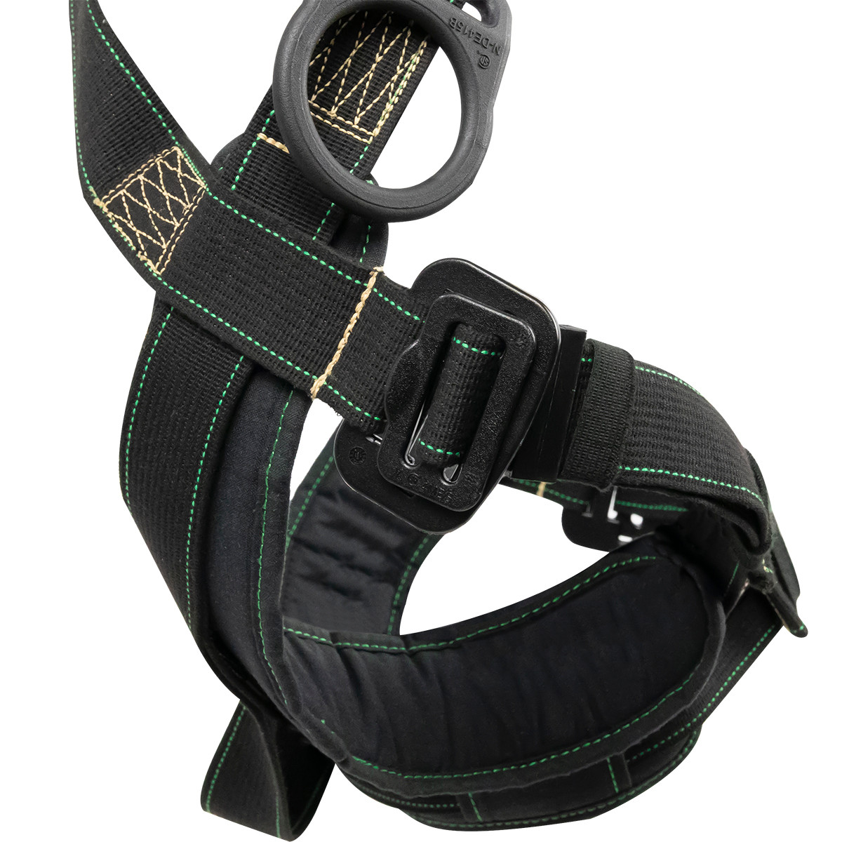 SAFEWAZE Arc Flash Full Body Harness: DE 3D, DE MB Chest/Legs (L)