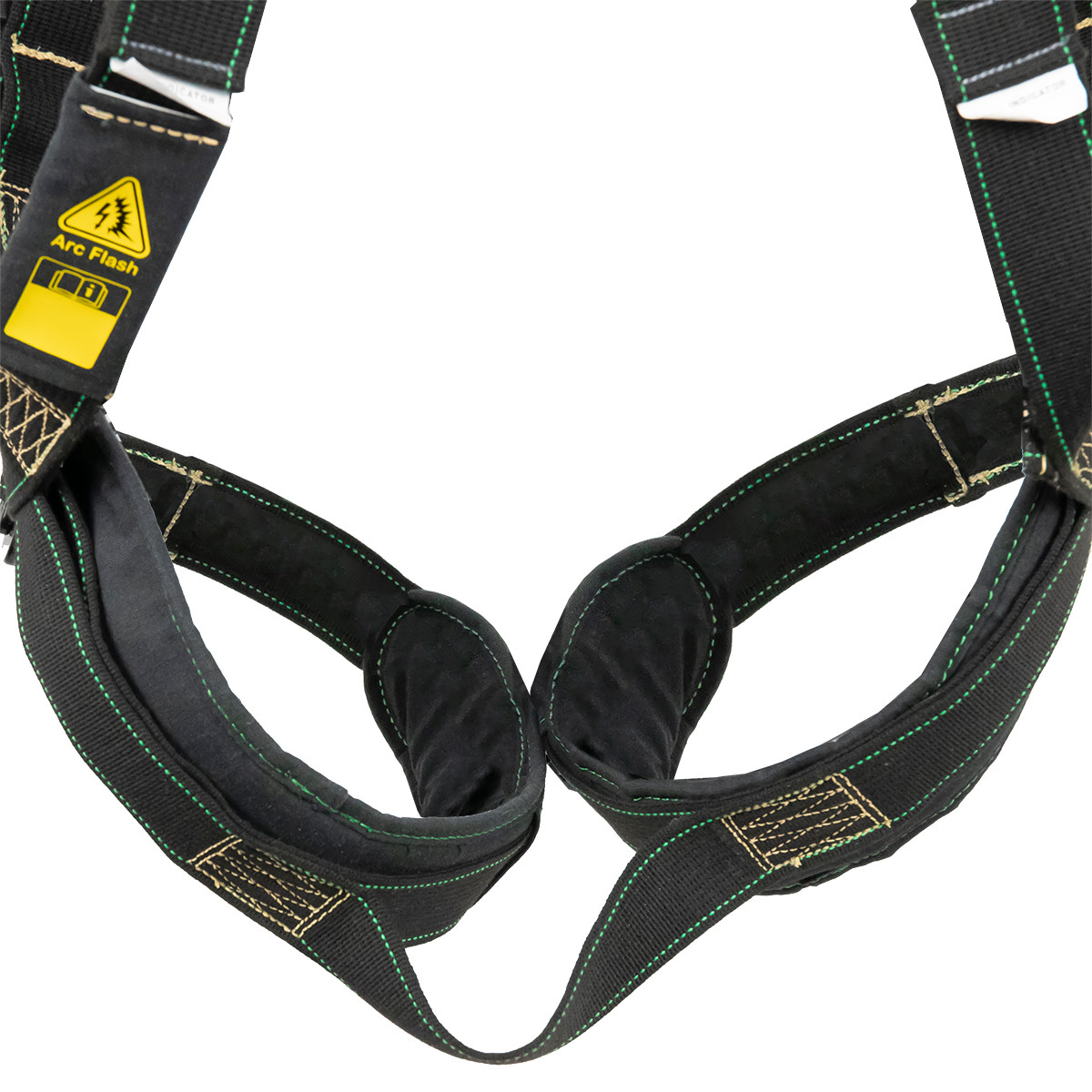 SAFEWAZE Arc Flash Full Body Harness: DE 3D, DE MB Chest/Legs (L)