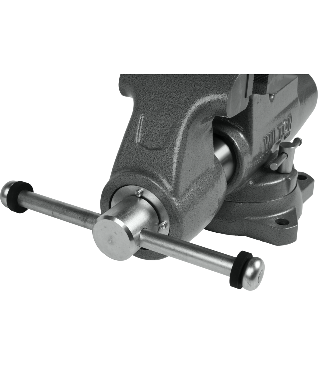 WILTON 500S Machinist 5" Jaw Round Channel Vise with Swivel Base