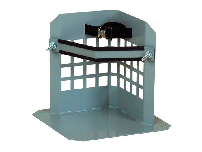 Steel Gas Cylinder Stand, 1 Cylinder Capacity, Low Profile - 35282