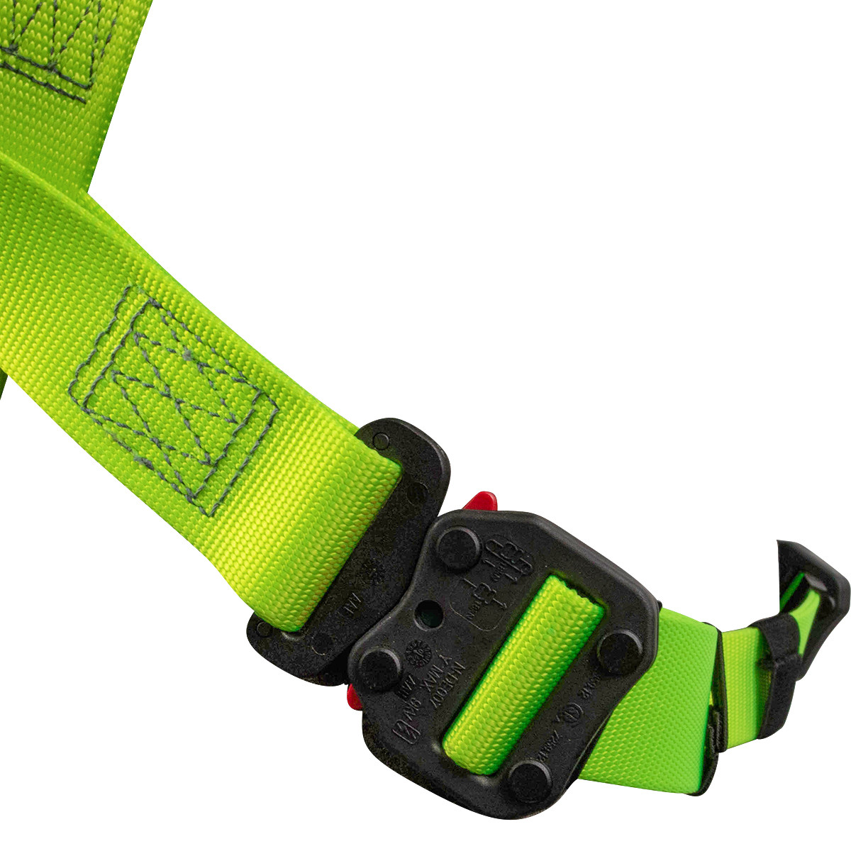 SafeWaze Arc Flash Full Body Harness: Soft Loop 1D, DE MB Torso, DE QC  Legs  (4X)