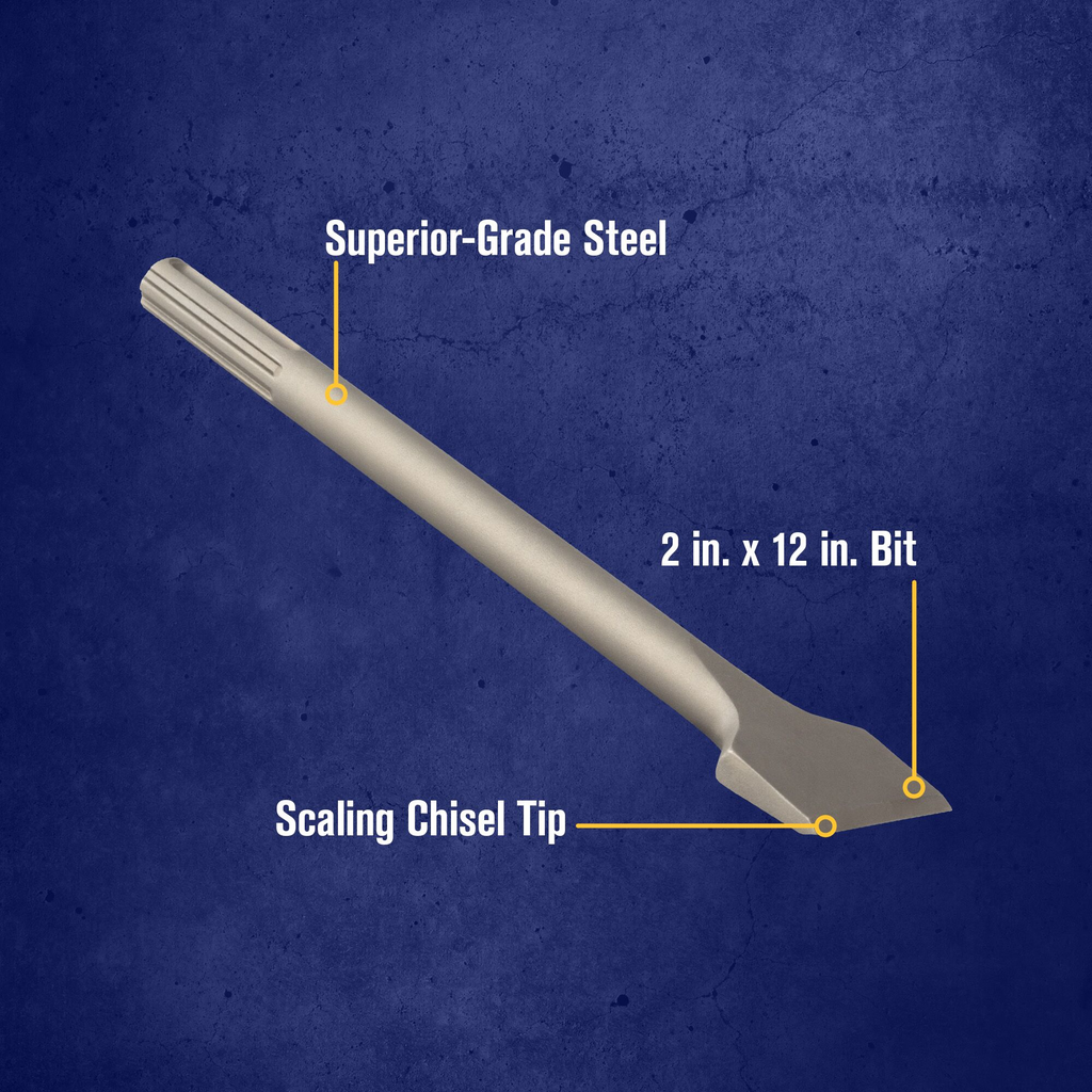 IRWIN SCALING CHISEL 2 X 12"
