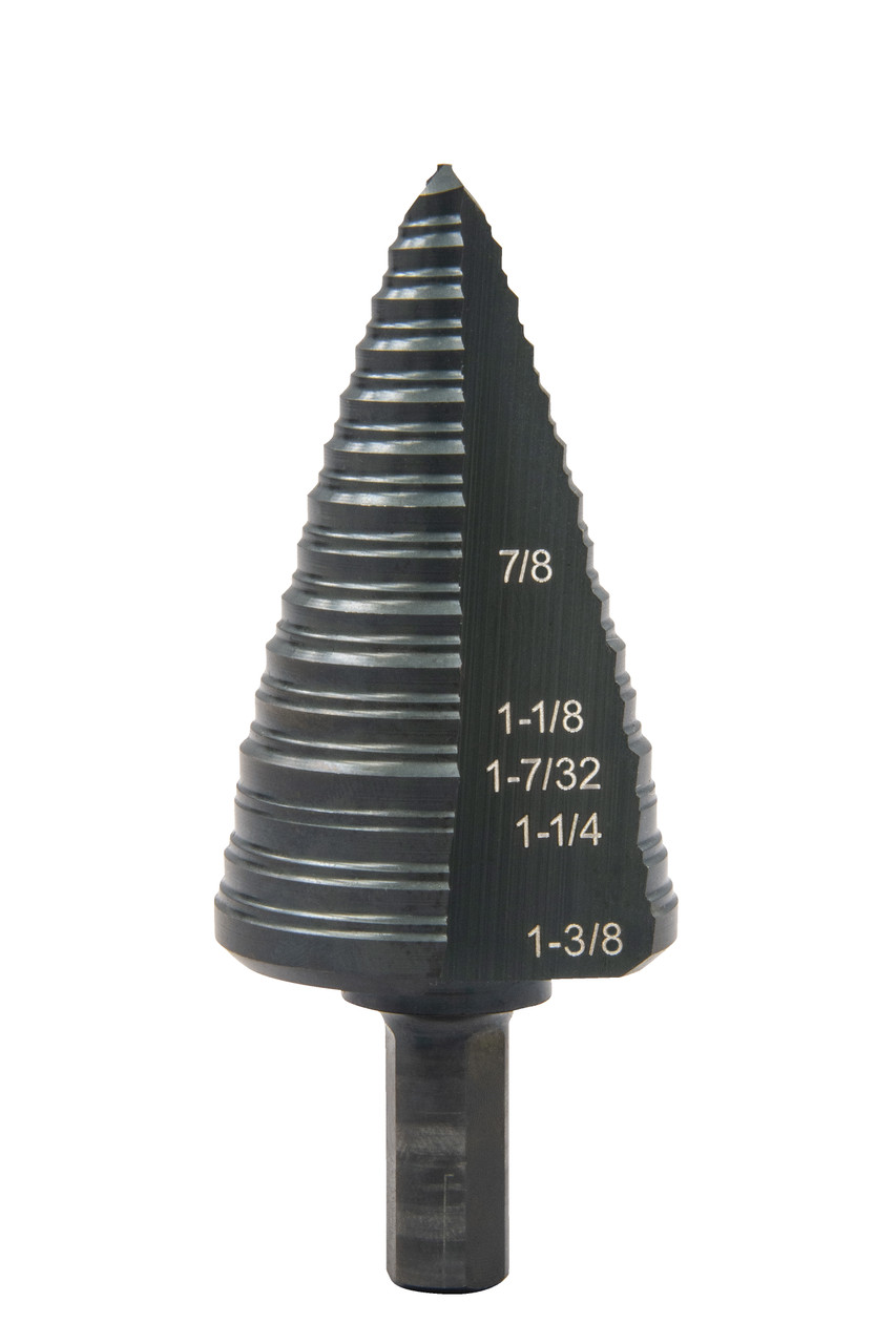 GREENLEE 1-3/8" Step Bit (#12) Metal Cutter