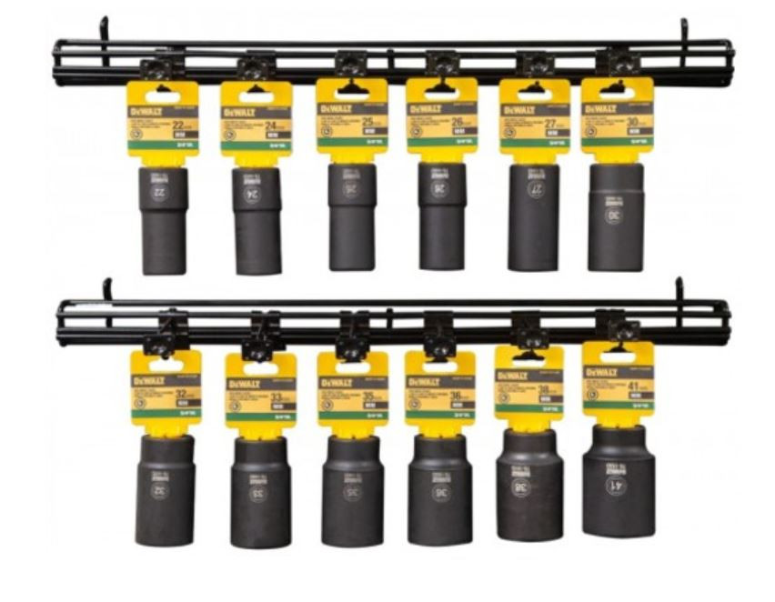 DEWALT PRODUCT BOX DWMT 3/4 DR DP MM IMP SKTS