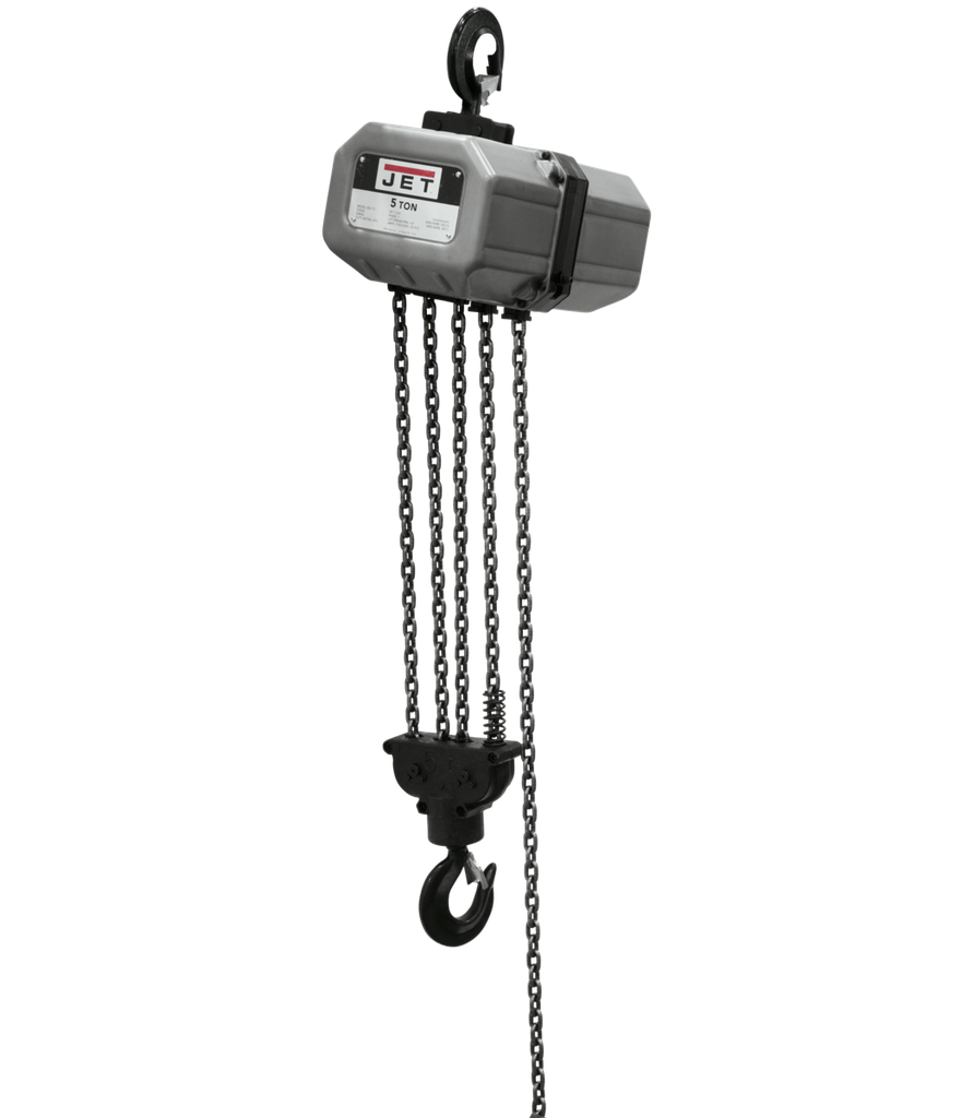 5SS-3C-15, 5-Ton Electric Chain Hoist 3-Phase 15' lift