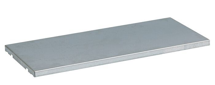 30.375" W x 14" D Steel Half-Depth Shelf for Double 55 or Double-Duty 115 Gallon Vertical Drum Safety Cabinets, SpillSlope® - 29946