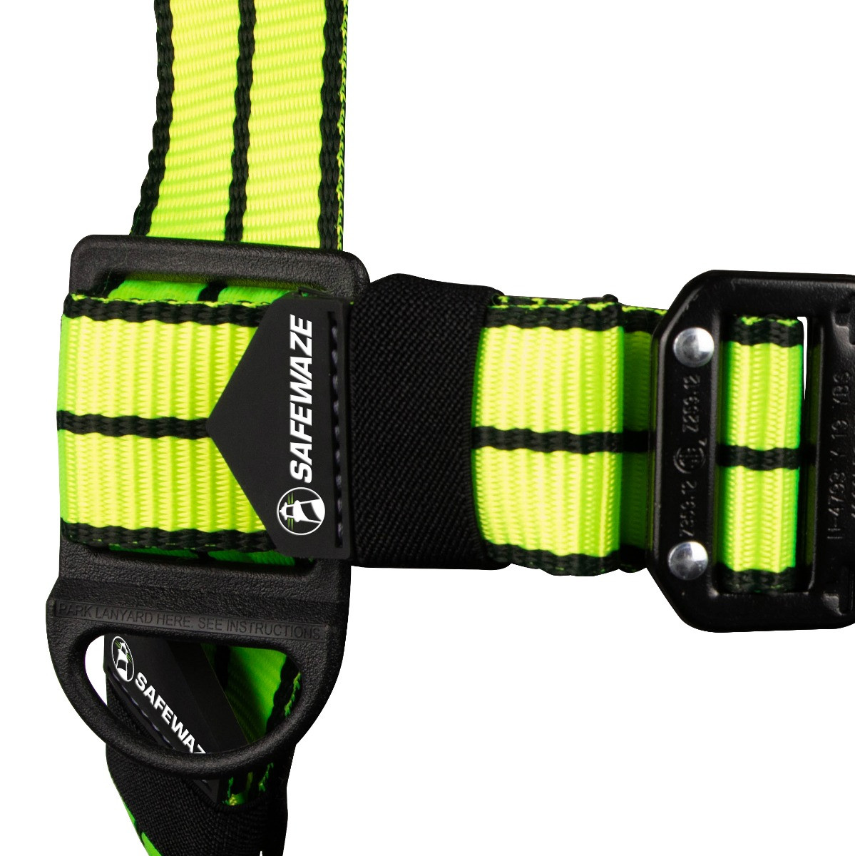 SafeWaze PRO+ Construction Harness: 1D, QC Chest, TB Legs  (XS)
