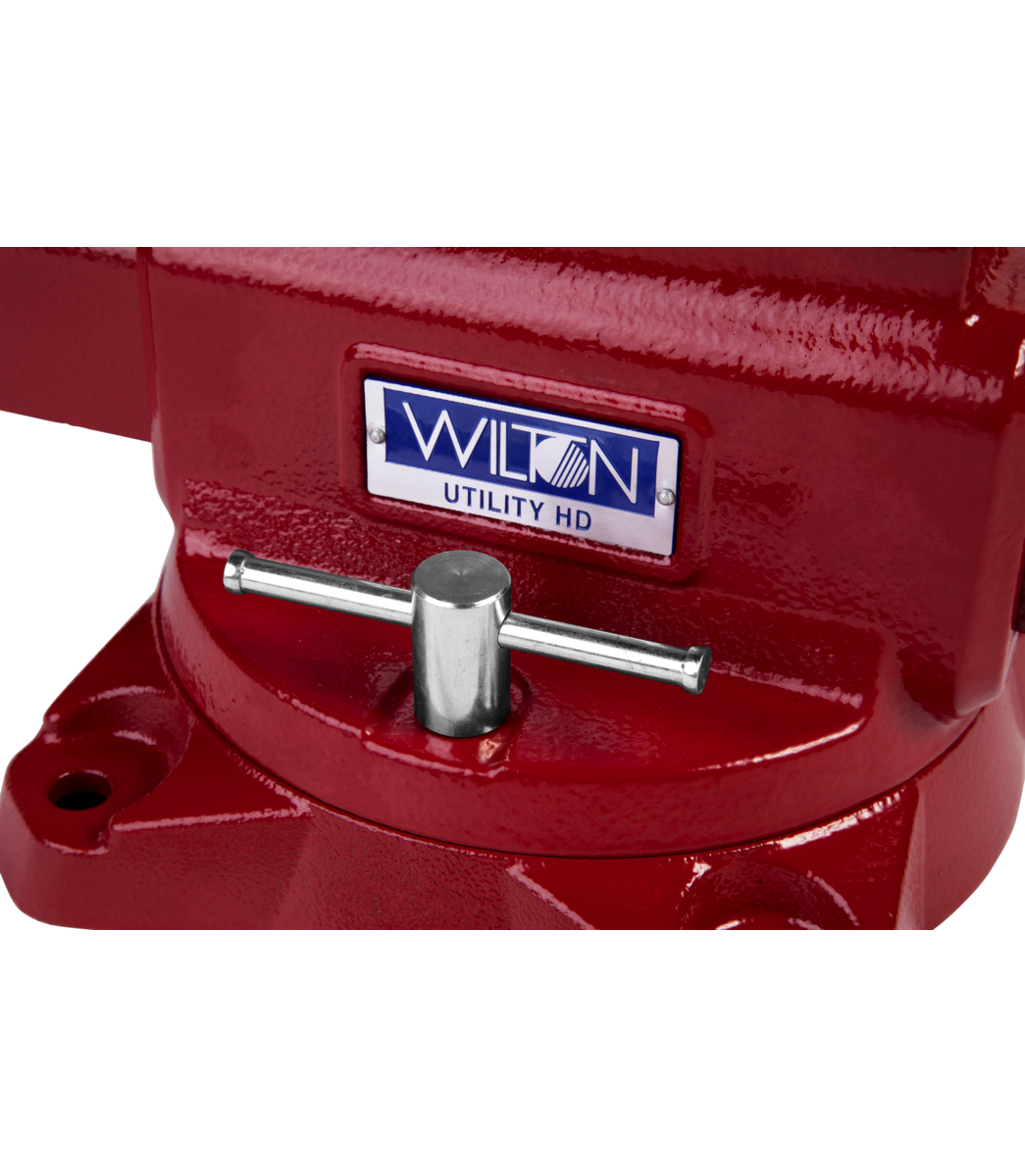 WILTON 656UHD, Utility HD Vise 6-1/2" Jaw with Swivel Base